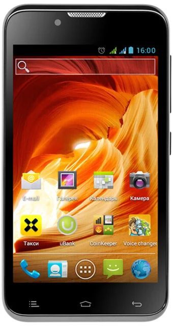 Лот: 3508969. Фото: 1. Fly IQ441 Black + 2 пленки + белый... Смартфоны