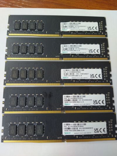 Лот: 22269080. Фото: 1. 16gb оперативная память DDR4 Apacer... Оперативная память