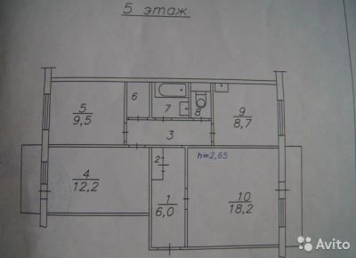 Лот: 4684713. Фото: 1. 3-к квартира Судостроительная... Квартиры, студии