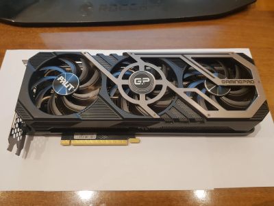Лот: 21450551. Фото: 1. Palit GeForce RTX 3070 Ti GamingPro... Видеокарты