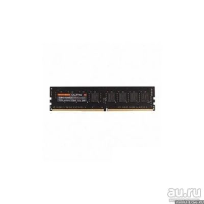 Лот: 9541158. Фото: 1. Модуль памяти QUMO DDR4 DIMM 8GB... Оперативная память