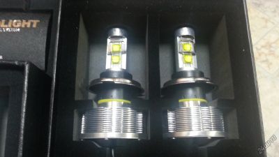 Лот: 5760581. Фото: 1. Лампа светодиодная H4 LED 6000K. Оптика и освещение