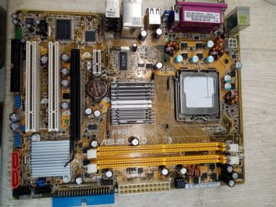 Лот: 17929873. Фото: 1. Материнская плата Asus P5GC-MX... Материнские платы