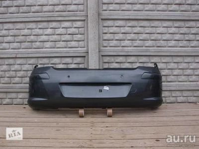 Лот: 15421978. Фото: 1. Бампер задний Peugeot 308 (серый... Кузов