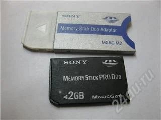 Лот: 133781. Фото: 1. memory stick PRO Duo. Разное