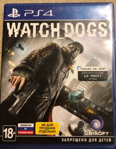 Лот: 15924555. Фото: 1. Игра Watch Dogs (PS4) доставка... Игры для консолей