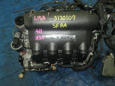 Лот: 3404668. Фото: 1. Двигатель Honda L15A, без пробега... Двигатель и элементы двигателя
