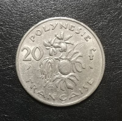 Лот: 22166991. Фото: 1. 20 франков 1967 года. Французская... Австралия и Океания