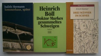 Лот: 19903292. Фото: 1. Книги на немецком одним лотом... Художественная