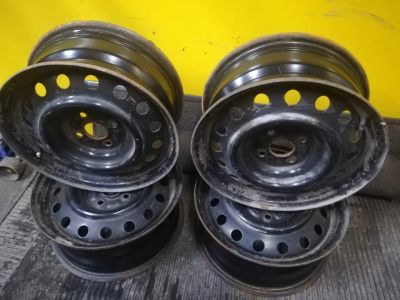 Лот: 12997279. Фото: 1. Штамповка R15 4*100 комплект. Диски