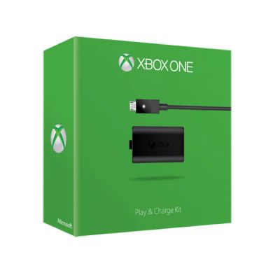 Лот: 10184328. Фото: 1. Xbox One Аксессуар: Play and charge... Аксессуары для игровых приставок, консолей, геймпады