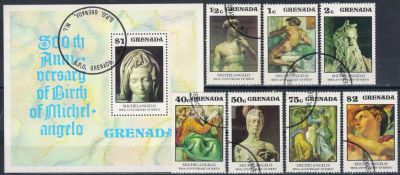 Лот: 21580682. Фото: 1. 1975. Гренада. 500 лет со дня... Марки