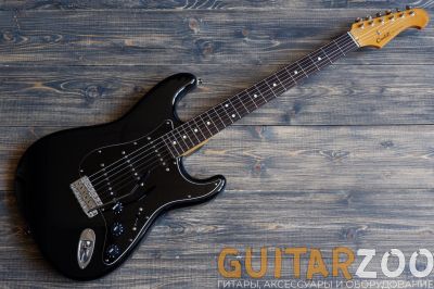 Лот: 16351144. Фото: 1. CoolZ ZST-V/R BLK Stratocaster. Гитары