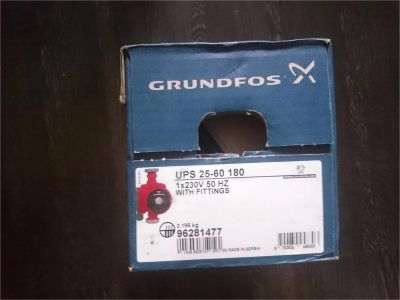 Лот: 10093388. Фото: 1. Водяной насос Grundfos UPS 25-60... Насосы циркуляционные, нагнетательные