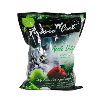 Лот: 10406595. Фото: 1. Наполнитель fussie cat apple для... Миски, лотки, наполнители