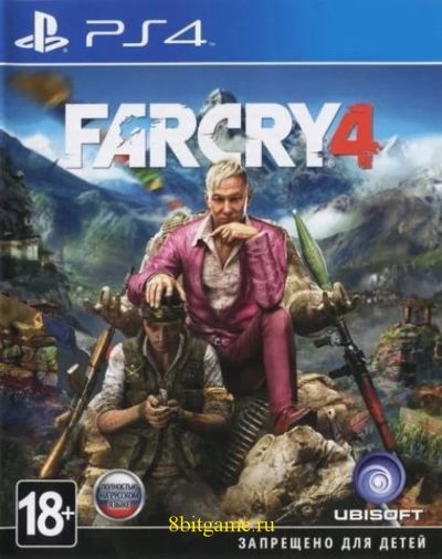 Лот: 11630883. Фото: 1. Far Cry 4 игра для PS4 Ps 4 Playstation... Игры для консолей