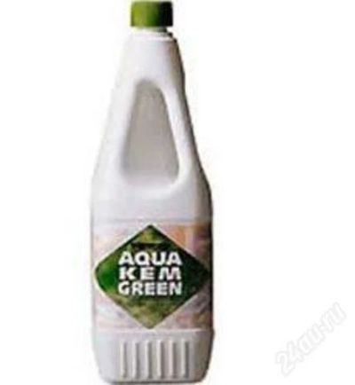 Лот: 1645438. Фото: 1. Жидкость Agua Kem Green 1.5л. Бытовая химия