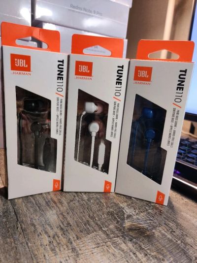 Лот: 16416858. Фото: 1. Наушники с микрофоном JBL T110... Наушники, гарнитуры