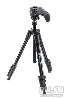 Лот: 10357446. Фото: 1. Штатив Manfrotto (mkcompactacn-bk... Штативы, держатели