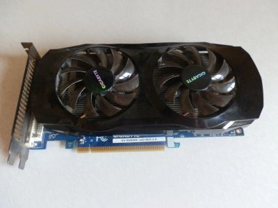 Лот: 9421722. Фото: 1. Gigabyte GeForce GTX-460. Видеокарты