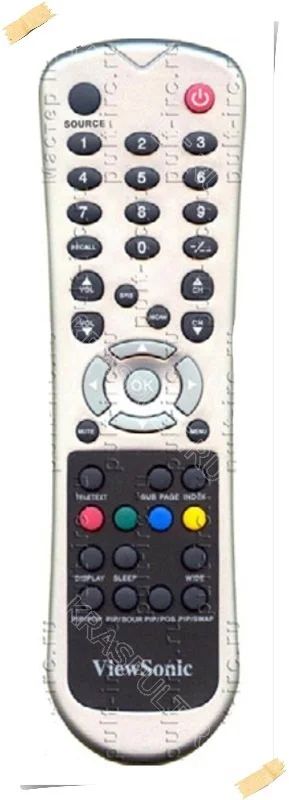 Лот: 15904730. Фото: 1. Пульт ViewSonic N2600W-E. Пульты ДУ