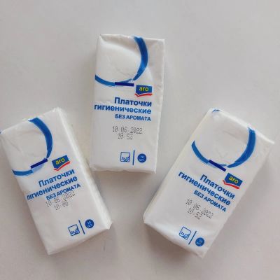 Лот: 20580695. Фото: 1. Платочки 3 упаковки. Средства личной гигиены 