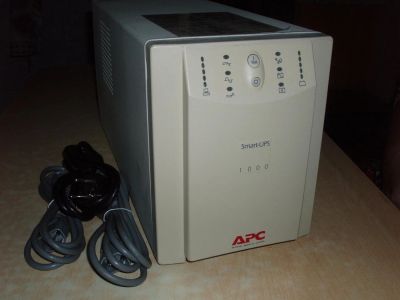 Лот: 10460898. Фото: 1. ИБП APC Smart-UPS 1000 VA(SU1000INETI... ИБП, аккумуляторы для ИБП