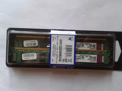 Лот: 2980880. Фото: 1. память DDR3 2*2Gb Kingstone. Оперативная память