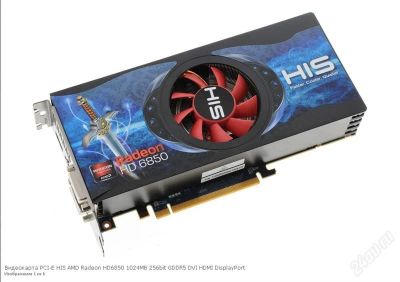 Лот: 1255849. Фото: 1. Видеокарта PCI-E HIS AMD Radeon... Видеокарты