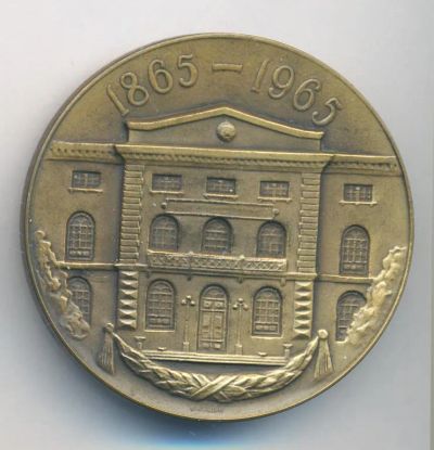 Лот: 21378887. Фото: 1. СССР Медаль 1965 100 лет Одесский... Юбилейные
