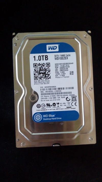 Лот: 9086304. Фото: 1. Жесткий диск HDD WD Caviar Blue... Жёсткие диски (HDD)