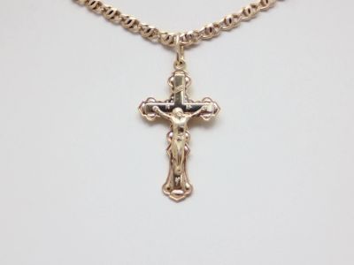 Лот: 13886403. Фото: 1. ЗОЛОТОЙ КРЕСТ 2,64 ГРАММ. Другое (ювелирные изделия, бижутерия, часы)