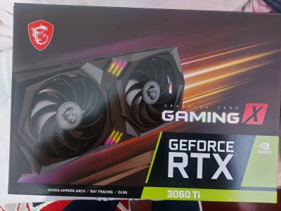 Лот: 18906469. Фото: 1. Видеокарта GeForce RTX 3060ti... Видеокарты