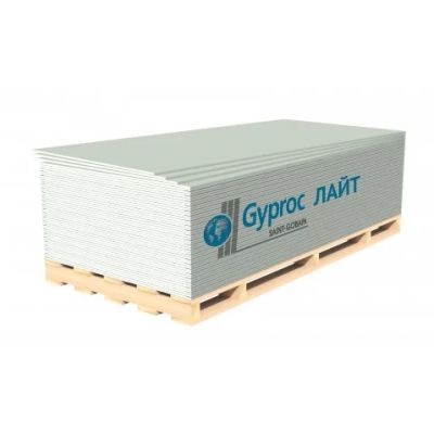 Лот: 18384041. Фото: 1. Гипсокартон Gyproc (Гипрок) Лайт... Подвесные потолки, гипсокартон