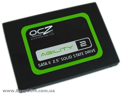 Лот: 4760125. Фото: 1. SSD OСZ Agility 2 sata 2 40Gb... Жёсткие диски (HDD)