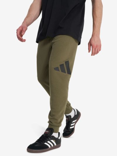 Лот: 25555626. Фото: 1. Брюки мужские adidas, Зеленый. Спортивные брюки, штаны