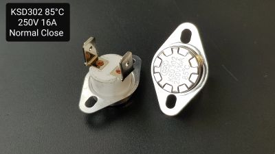 Лот: 18603824. Фото: 1. Термостат KSD302 , 85°C , Градусов... Реле, тумблеры, переключатели