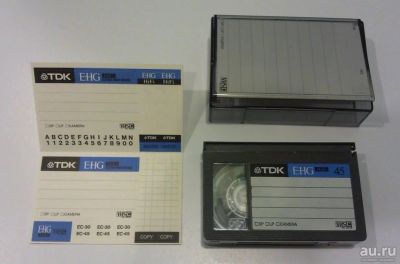 Лот: 13467096. Фото: 1. vhs-c кассета TDK E-hg. Другое (аксессуары, расходные материалы)