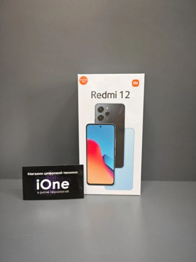 Лот: 21255549. Фото: 1. Xiaomi Redmi 12 8/256Gb Black... Смартфоны