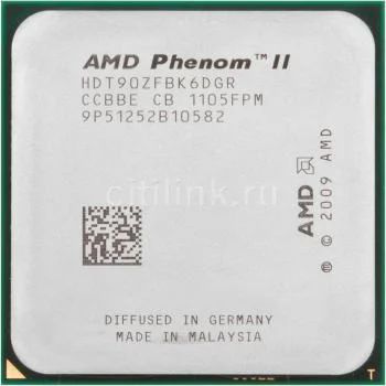 Лот: 3697538. Фото: 1. Процессор AMD Phenom II X6 1090T... Процессоры
