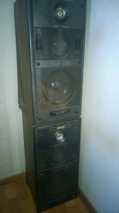Лот: 6859028. Фото: 1. Колонки Вега 50AC-106. Пассивные акустические системы