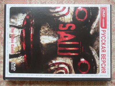Лот: 6182305. Фото: 1. диск PC DVD Saw. Игры для ПК