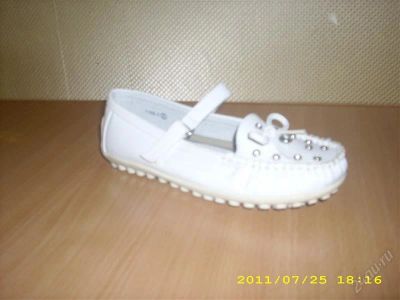 Лот: 4530156. Фото: 1. Мокасины кожаные 31 размер. Новые. Туфли