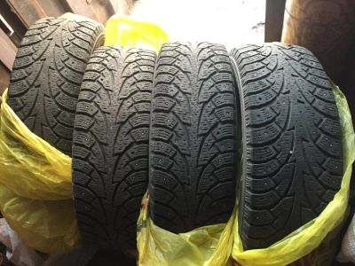Лот: 8365050. Фото: 1. Зимние шипованные шины Hankook... Шины