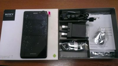 Лот: 3945431. Фото: 1. Sony Xperia T Black LT30p. Смартфоны