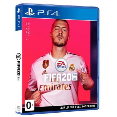 Лот: 16619713. Фото: 1. Игра на PlayStation 4 FIFA 20... Игры для консолей