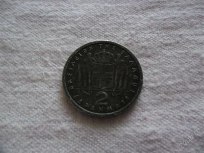 Лот: 1366617. Фото: 1. Греция, 2 драхмы, 1959. Европа