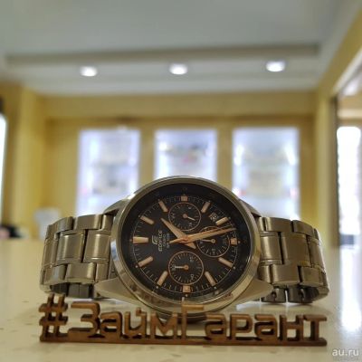 Лот: 13650624. Фото: 1. Часы Edifice CASIO. Оригинальные наручные часы