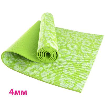 Лот: 22360915. Фото: 1. Коврик для йоги Sportex HKEM113-04-GREEN... Фитнес, аэробика и гимнастика