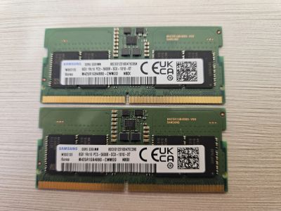 Лот: 21376380. Фото: 1. 16Gb (8Gbx2) DDR5 5600 MHz Samsung... Оперативная память